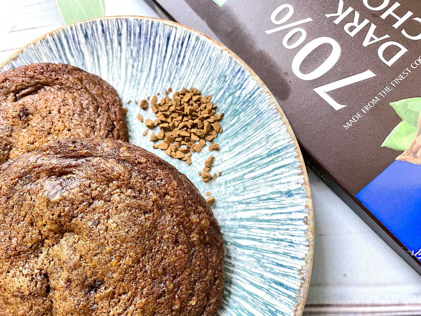 Coffee Choco Chunk Cookies