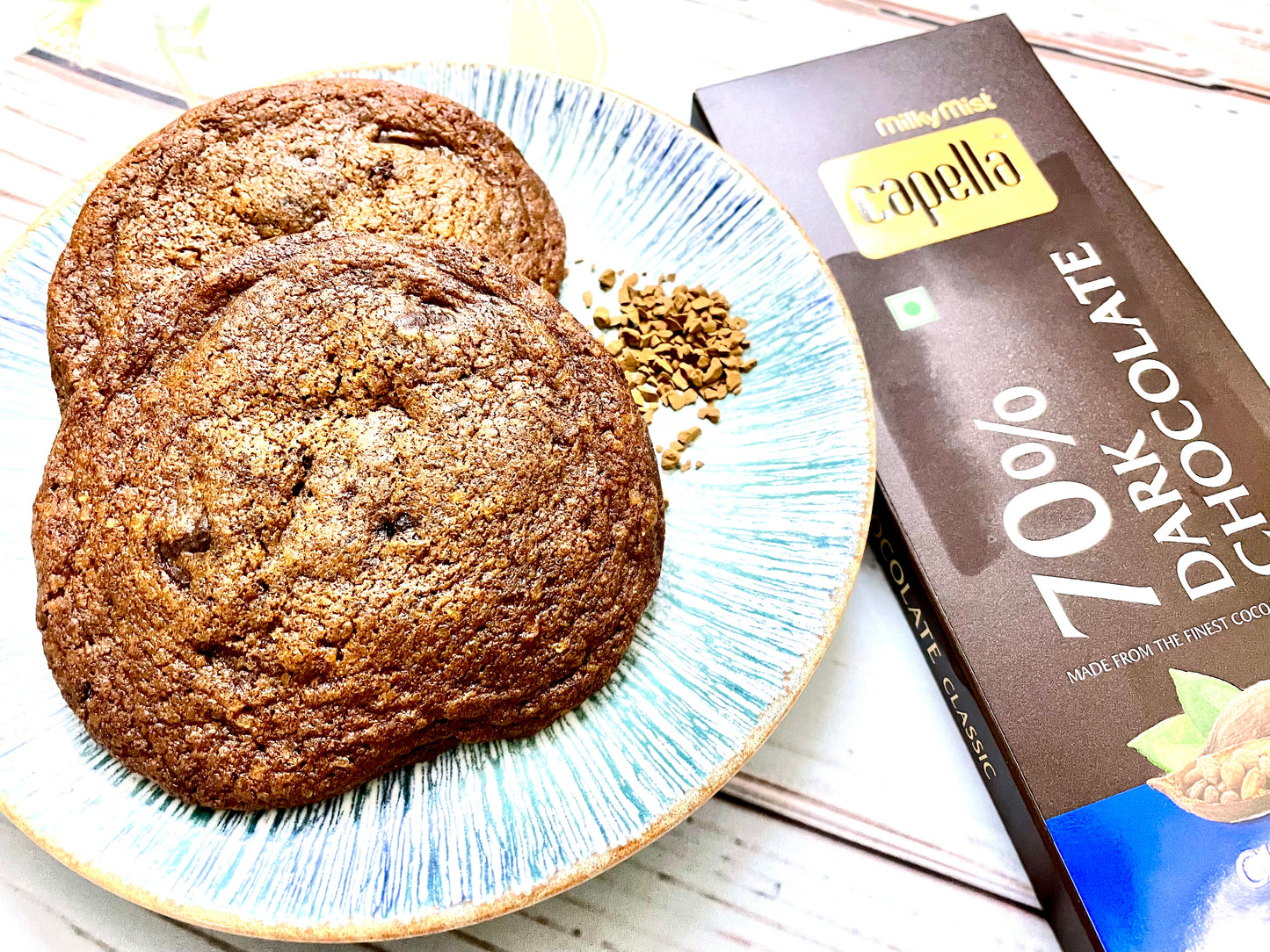 Coffee Choco Chunk Cookies