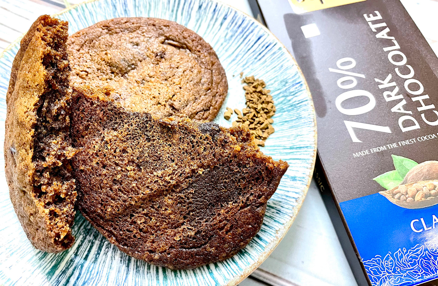 Coffee Choco Chunk Cookies