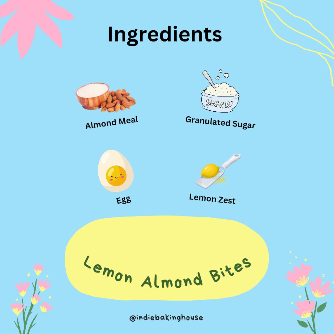 Lemon Almond Bites (Gluten Free)