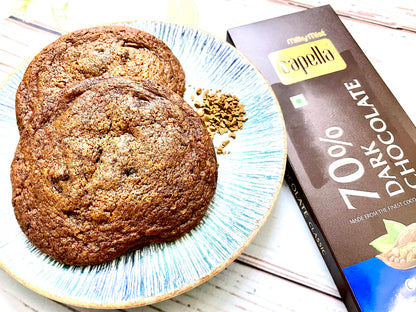 Coffee Choco Chunk Cookies