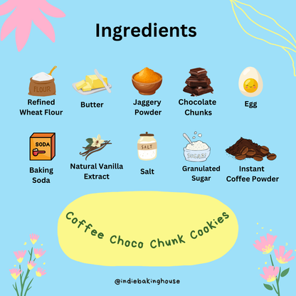 Coffee Choco Chunk Cookies